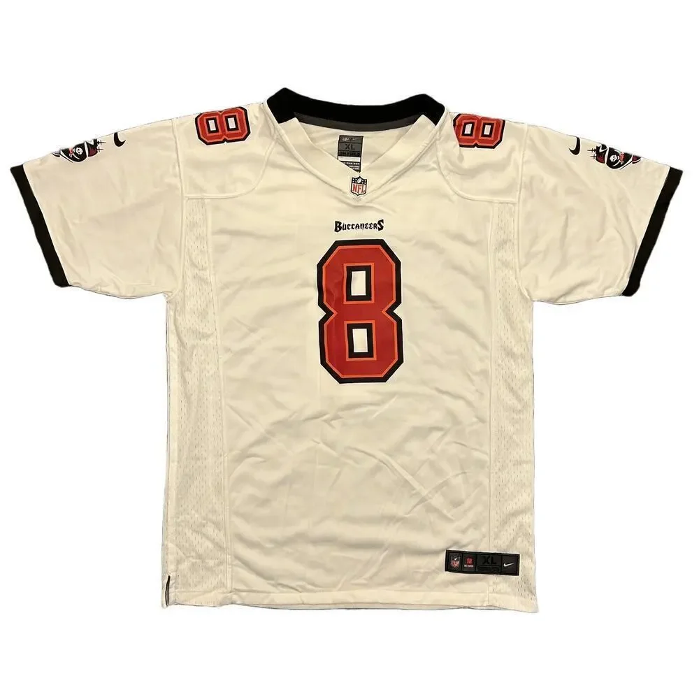 Nike Tampa Bay Buccaneers NFL Football Jersey Glennon #8 Youth Size XL - NWT $75